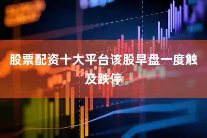 股票配资十大平台该股早盘一度触及跌停